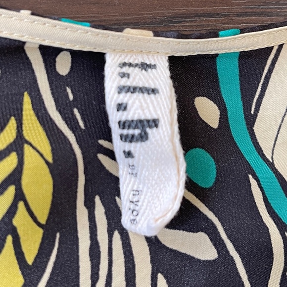 TLH by Hype Women's Gold Sleeveless Zipper Mini Dress Sz Small - Picture 4 of 8